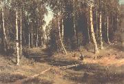 Brook in a Birch Grove Ivan Shishkin